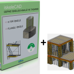 iskeleCAD® CEPHE + KALIP ALTI iskele (Yeni Lisans) !