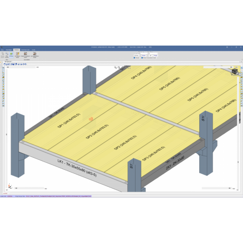 PrefabriCAD® – Akıllı Pi Plak Döşeme Modelleme